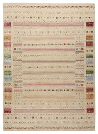 Gabbeh Tapijt - Loribaft Indus - 239 x 174 cm - licht beige