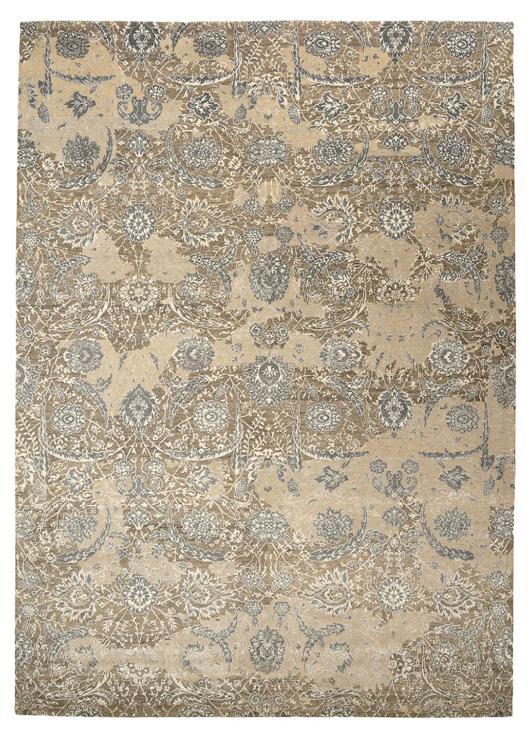 Designer tapijt - 353 x 253 cm - donker beige