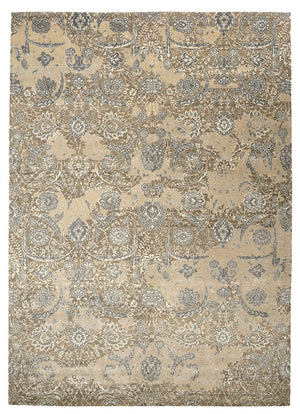 Designer tapijt - 353 x 253 cm - donker beige
