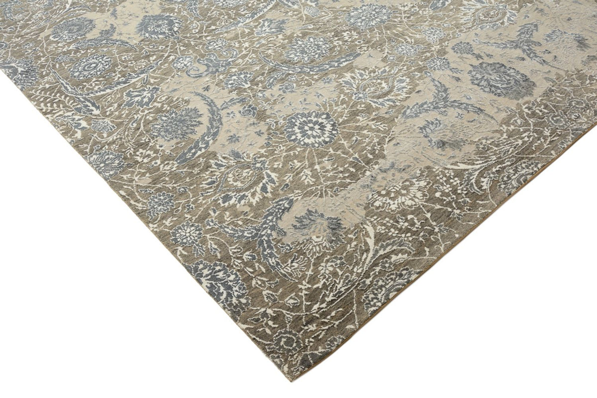 Designer tapijt - 353 x 253 cm - donker beige