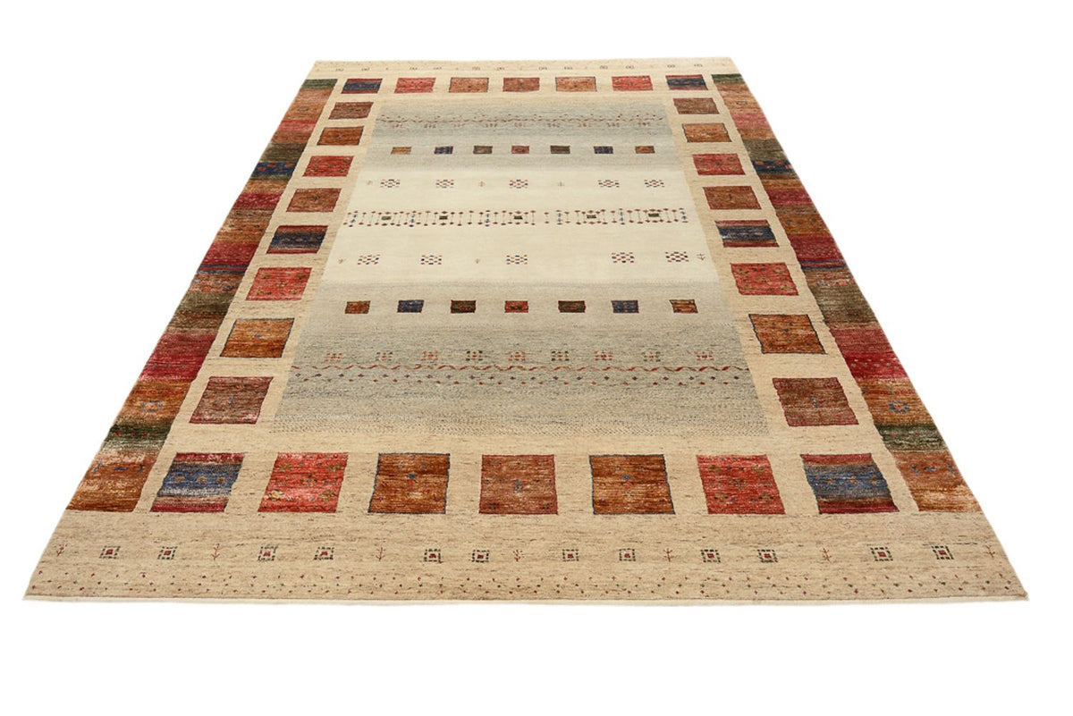 Gabbeh Tapijt - Loribaft Indus - 302 x 205 cm - veelkleurig