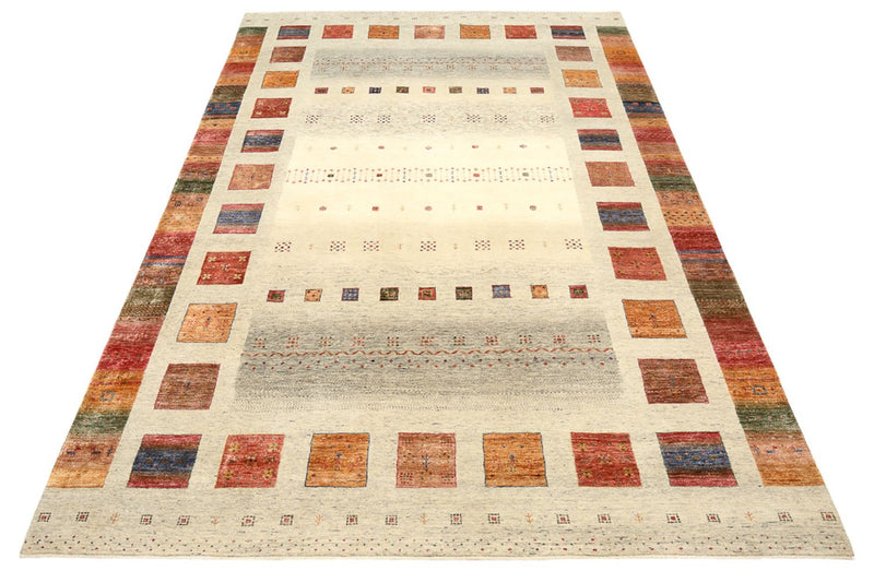Gabbeh Tapijt - Loribaft Indus - 348 x 250 cm - veelkleurig