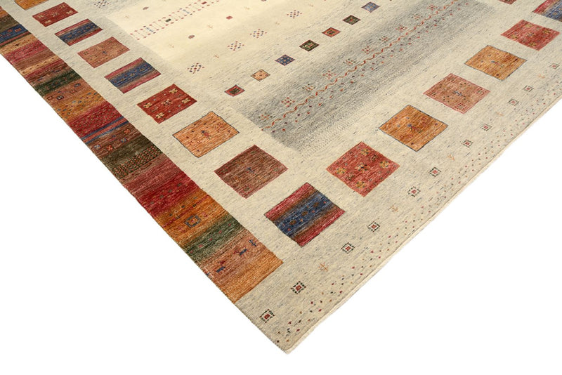 Gabbeh Tapijt - Loribaft Indus - 348 x 250 cm - veelkleurig