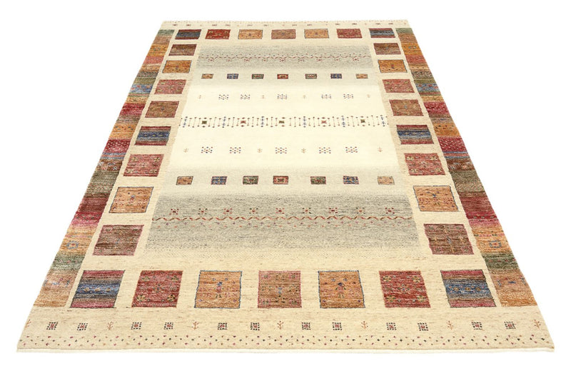 Gabbeh Tapijt - Loribaft Indus - 244 x 175 cm - veelkleurig