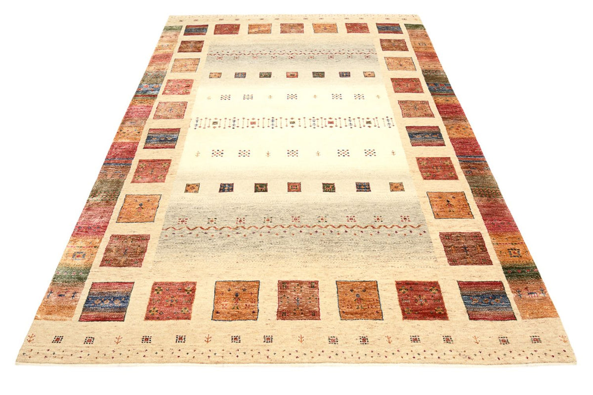 Gabbeh Tapijt - Loribaft Indus - 242 x 168 cm - veelkleurig