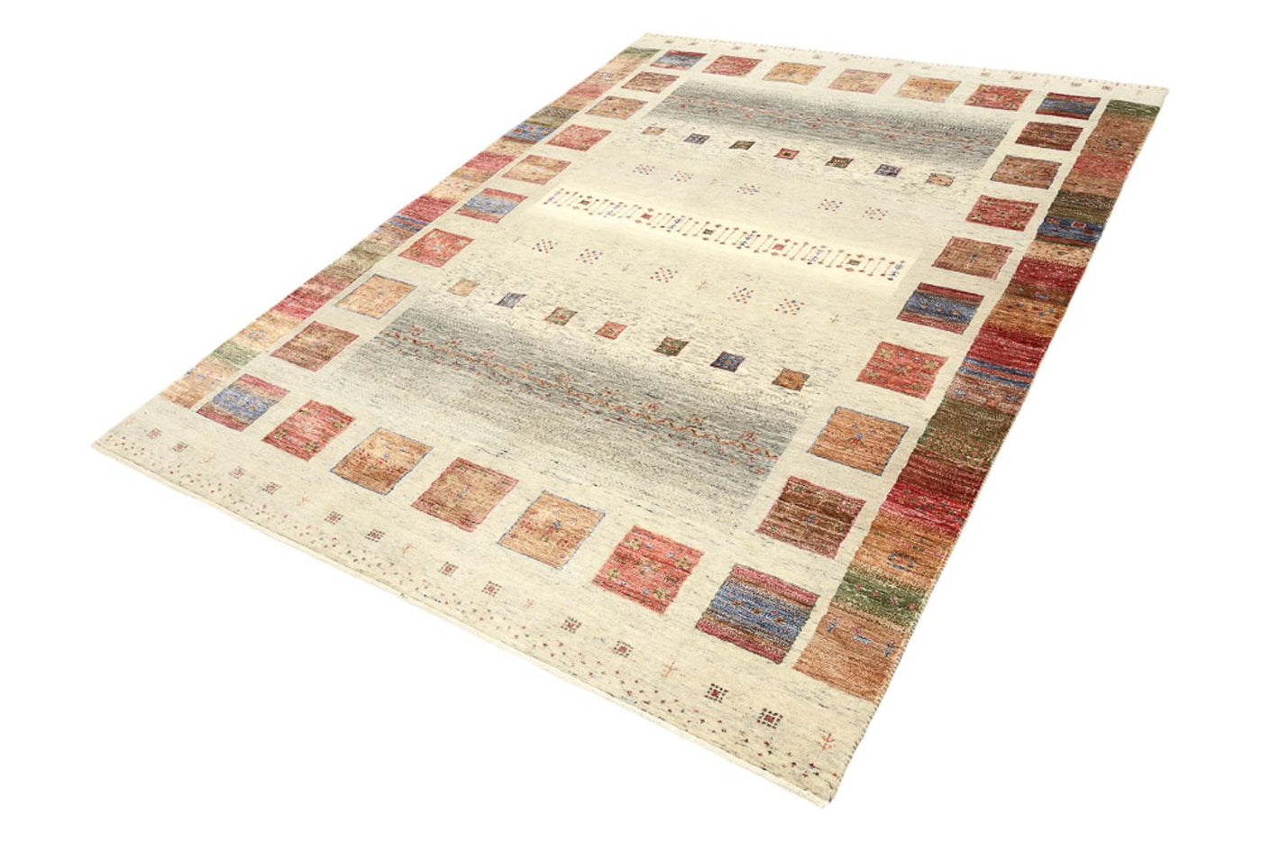 Indo Loribaft Tapijt 241x176cm - Wollen tapijt