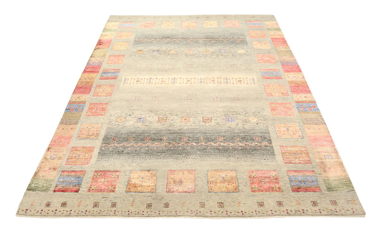 Gabbeh Tapijt - Loribaft Indus - 241 x 176 cm - veelkleurig