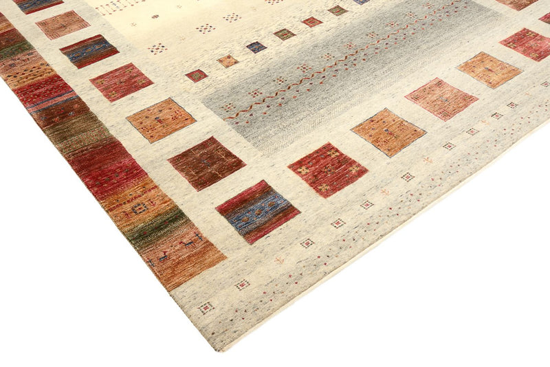 Gabbeh Tapijt - Loribaft Indus - 341 x 248 cm - veelkleurig