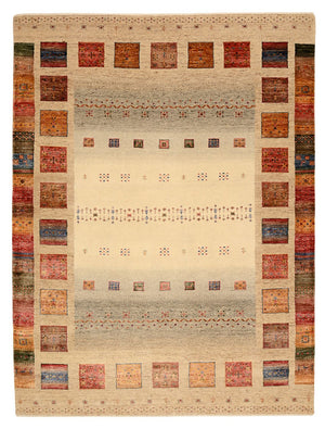 Gabbeh Tapijt - Loribaft Indus - 204 x 156 cm - veelkleurig