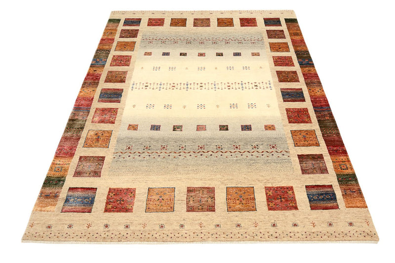 Gabbeh Tapijt - Loribaft Indus - 204 x 156 cm - veelkleurig