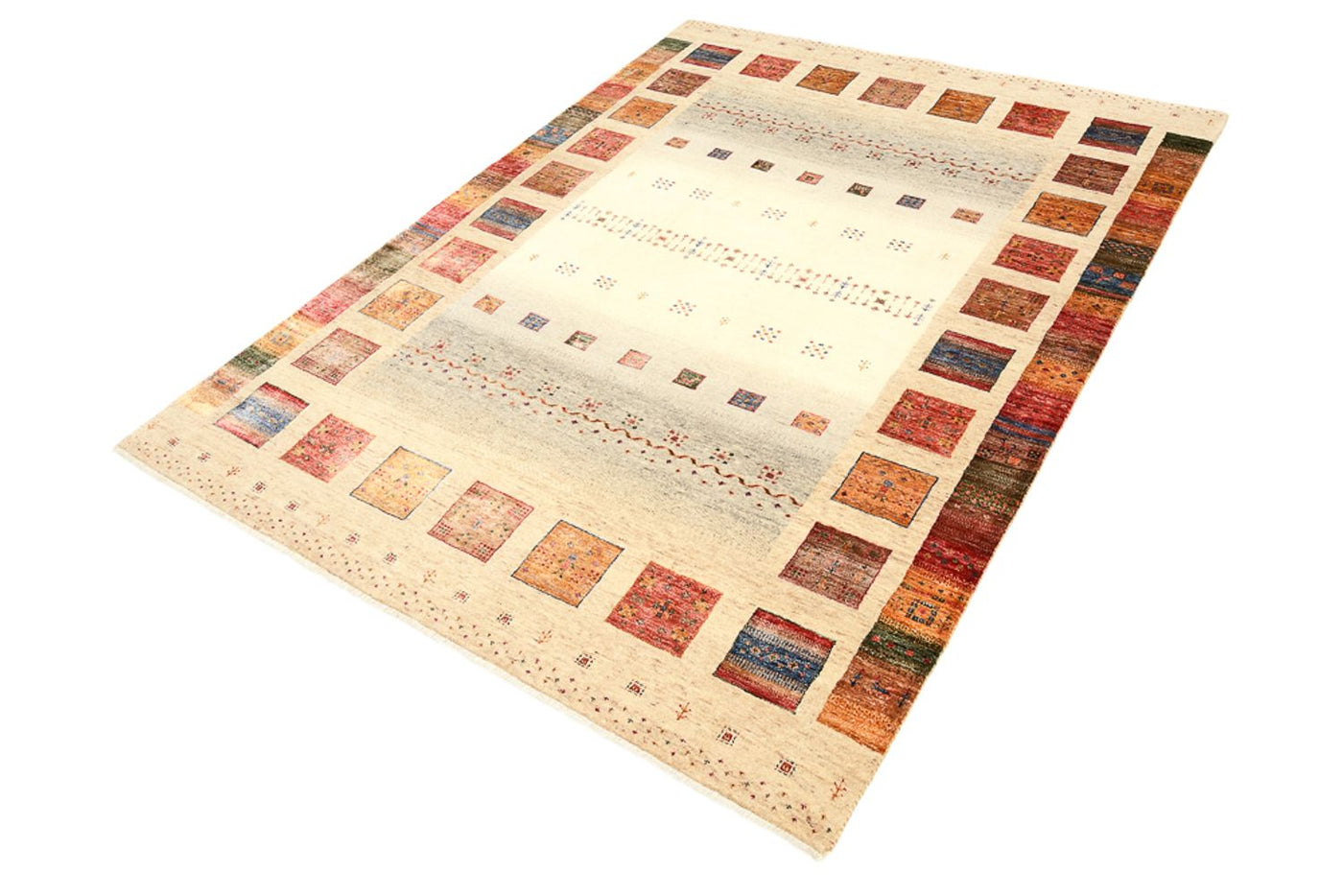 Indo Loribaft Tapijt 204x156cm - Wollen tapijt