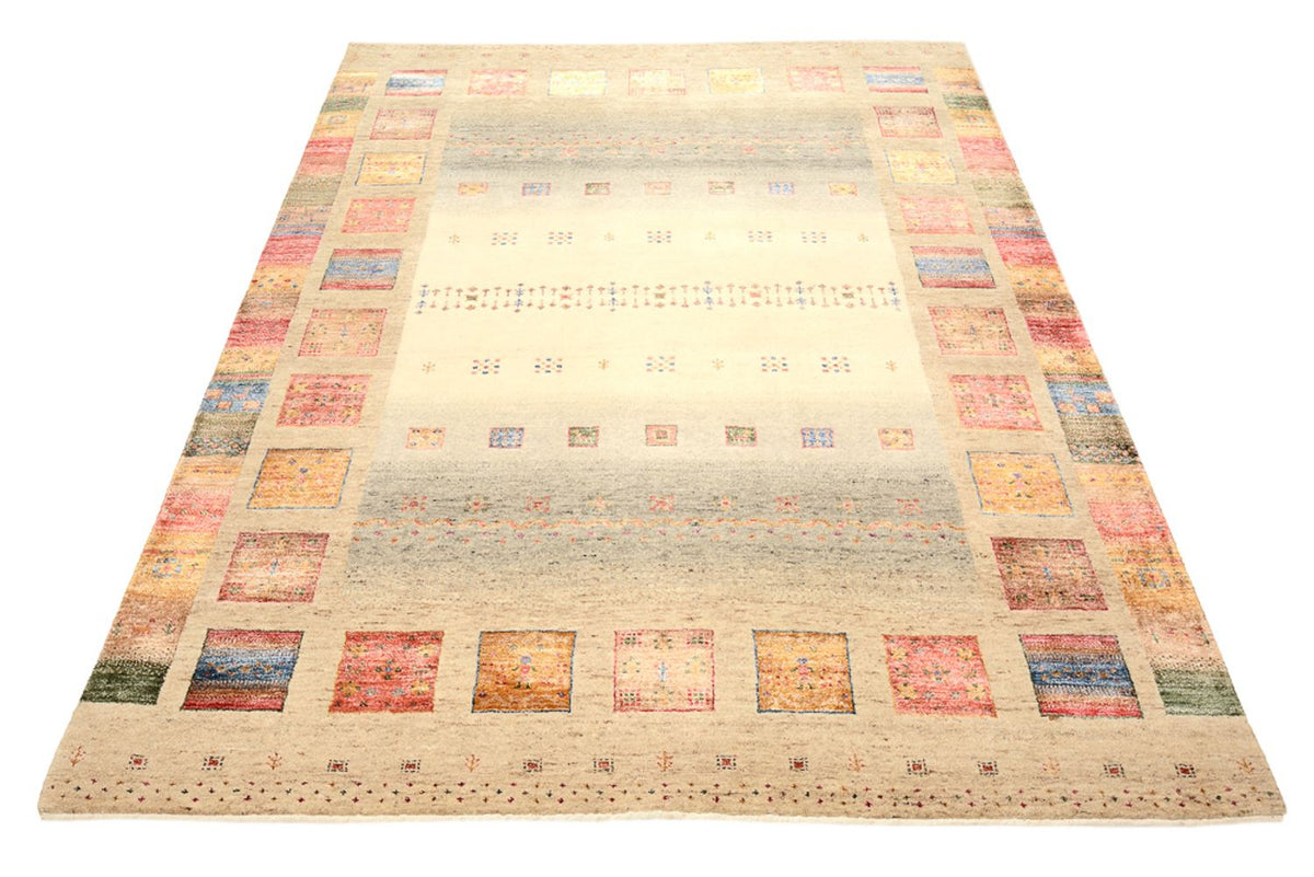Gabbeh Tapijt - Loribaft Indus - 204 x 156 cm - veelkleurig
