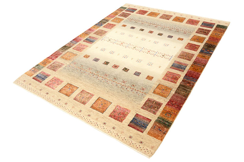Gabbeh Tapijt - Loribaft Indus - 205 x 153 cm - veelkleurig
