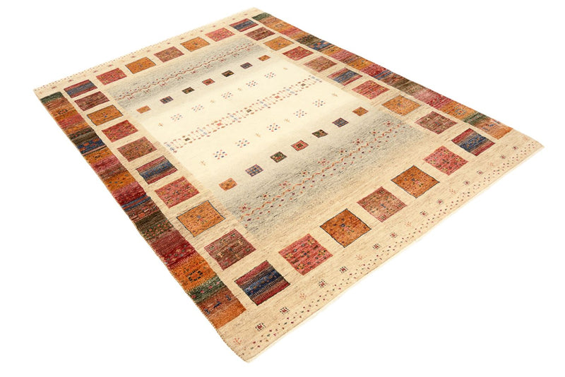 Gabbeh Tapijt - Loribaft Indus - 205 x 153 cm - veelkleurig