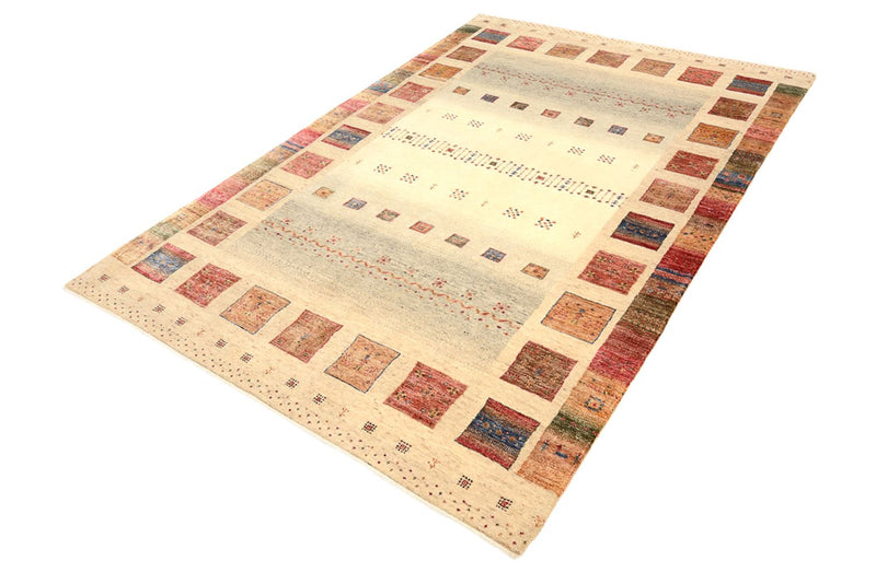 Gabbeh Tapijt - Loribaft Indus - 241 x 164 cm - veelkleurig