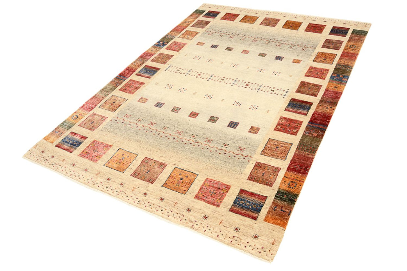 Indo Loribaft Tapijt 207x148cm - Wollen tapijt