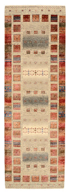 Loper Gabbeh Tapijt - Loribaft Indus - 247 x 82 cm - veelkleurig