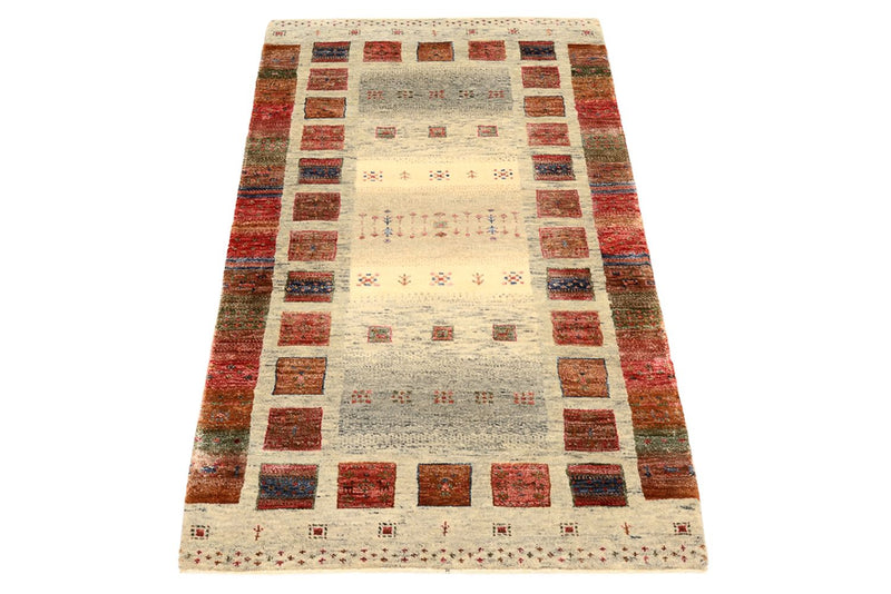 Gabbeh Tapijt - Loribaft Indus - 139 x 76 cm - veelkleurig