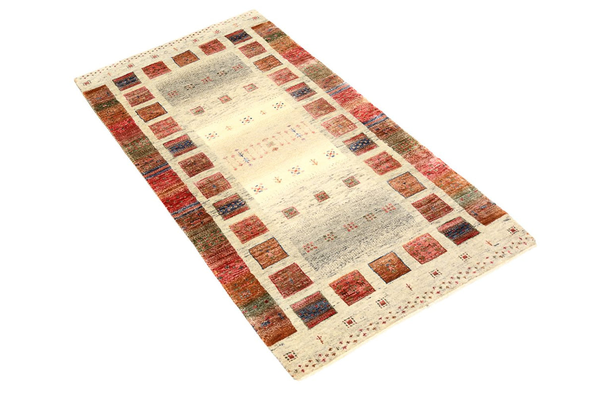Gabbeh Tapijt - Loribaft Indus - 139 x 76 cm - veelkleurig