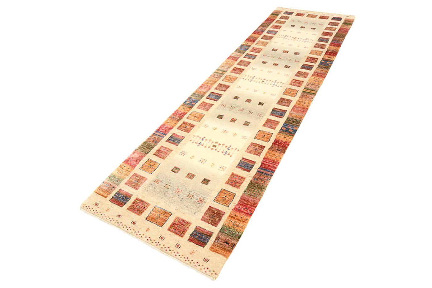 Indo Loribaft Tapijt 296x83cm - Wollen tapijt