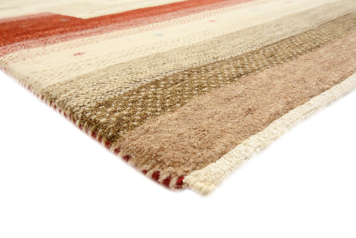 Gabbeh Tapijt - Loribaft Indus - 342 x 254 cm - licht beige