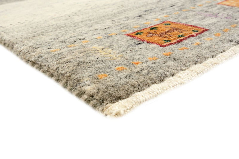Gabbeh Tapijt - Loribaft Indus - 244 x 173 cm - licht beige