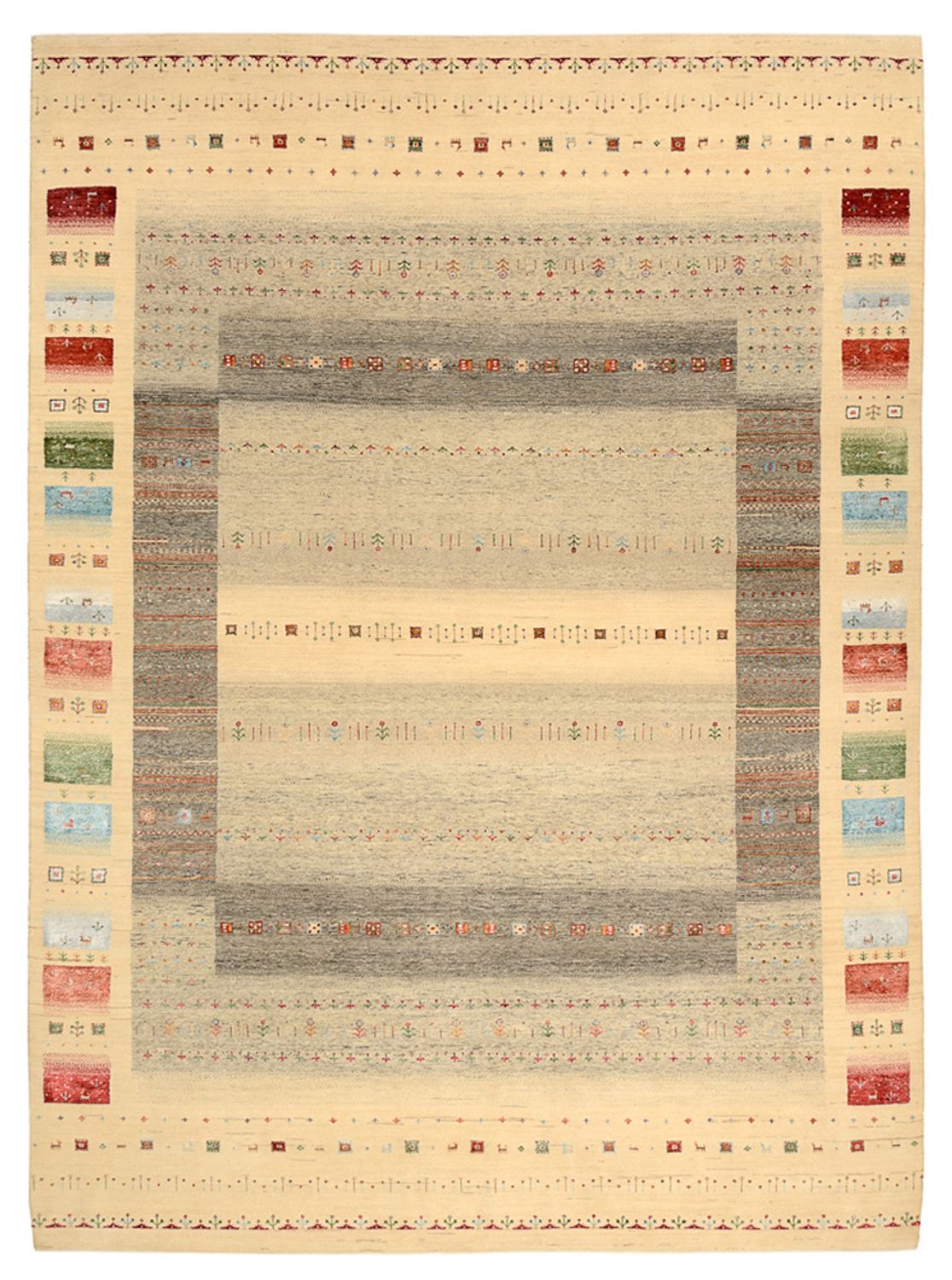 Gabbeh Tapijt - Loribaft Indus - 339 x 248 cm - veelkleurig