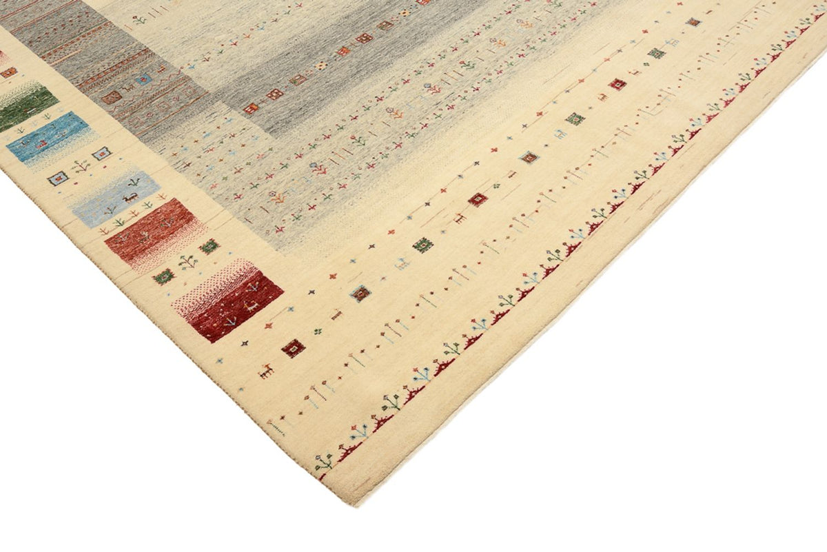 Gabbeh Tapijt - Loribaft Indus - 339 x 248 cm - veelkleurig