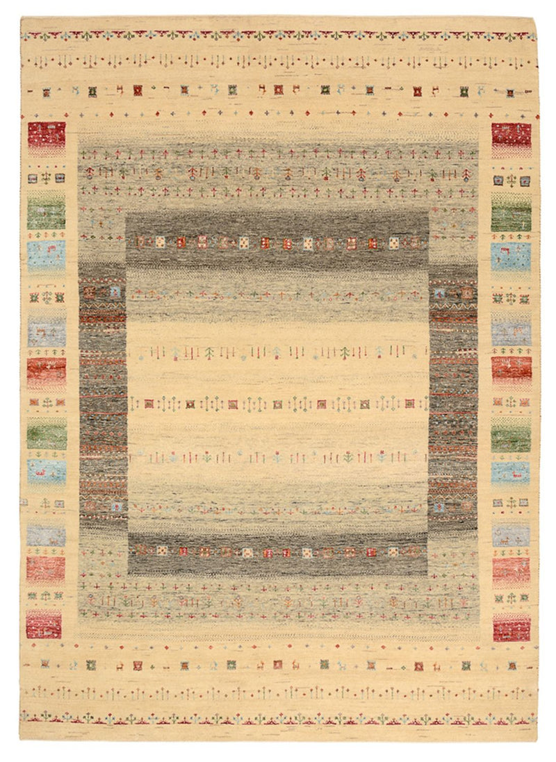 Gabbeh Tapijt - Loribaft Indus - 243 x 171 cm - veelkleurig