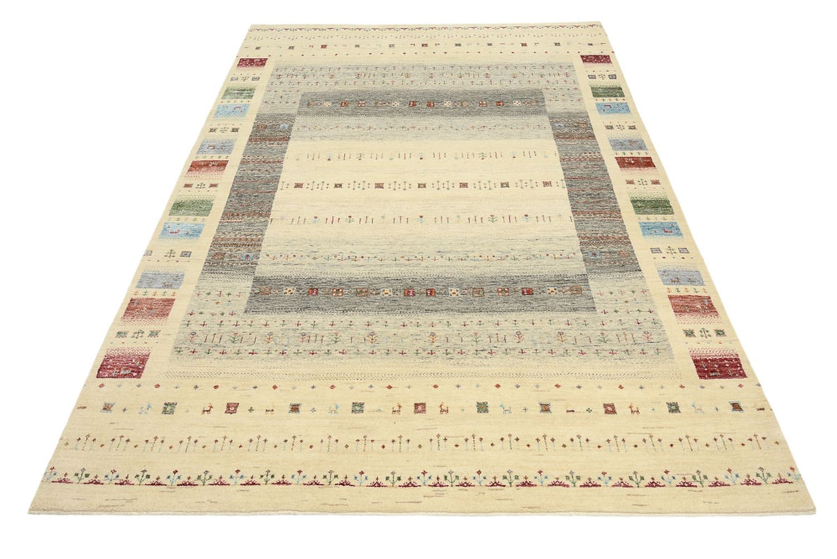 Gabbeh Tapijt - Loribaft Indus - 243 x 171 cm - veelkleurig