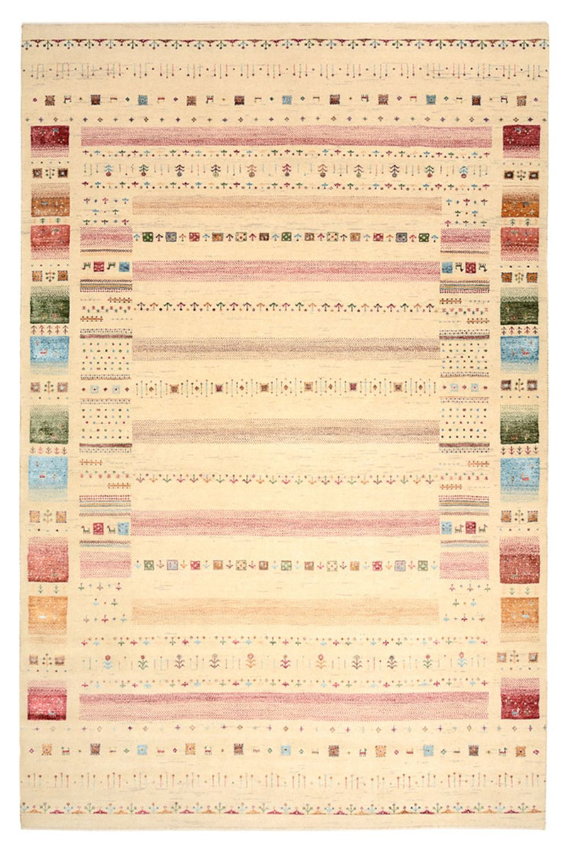 Gabbeh Tapijt - Loribaft Indus - 304 x 200 cm - veelkleurig