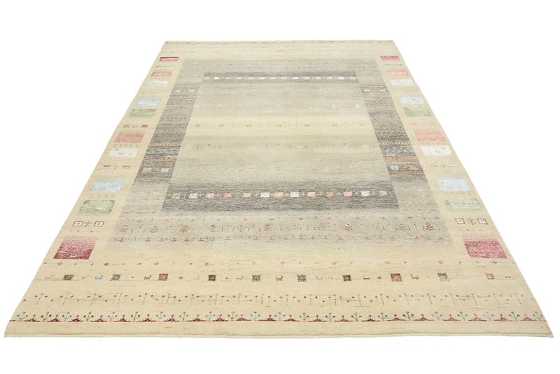 Gabbeh Tapijt - Loribaft Indus - 304 x 201 cm - veelkleurig