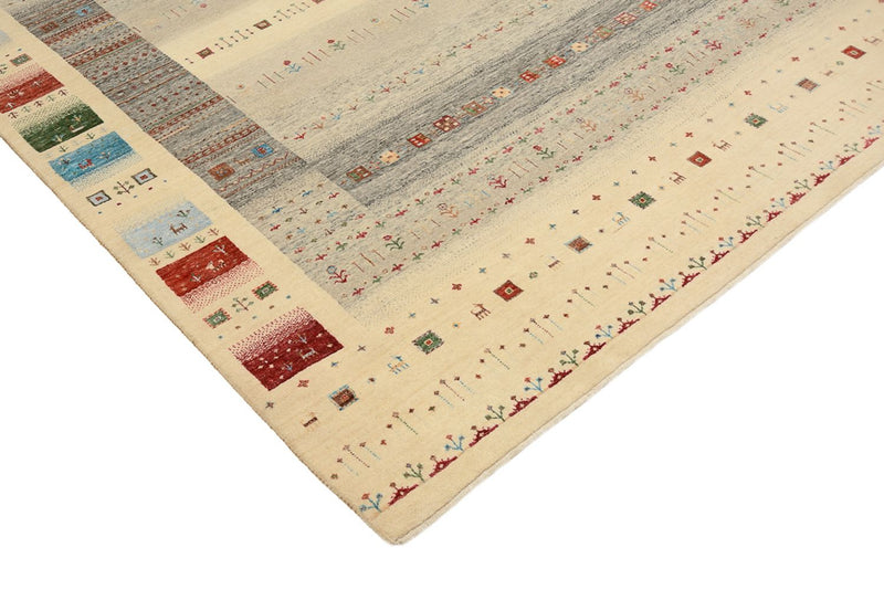 Gabbeh Tapijt - Loribaft Indus - 252 x 203 cm - veelkleurig