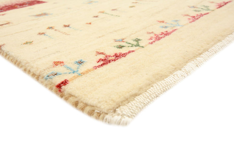 Gabbeh Tapijt - Loribaft Indus - 241 x 172 cm - donker beige