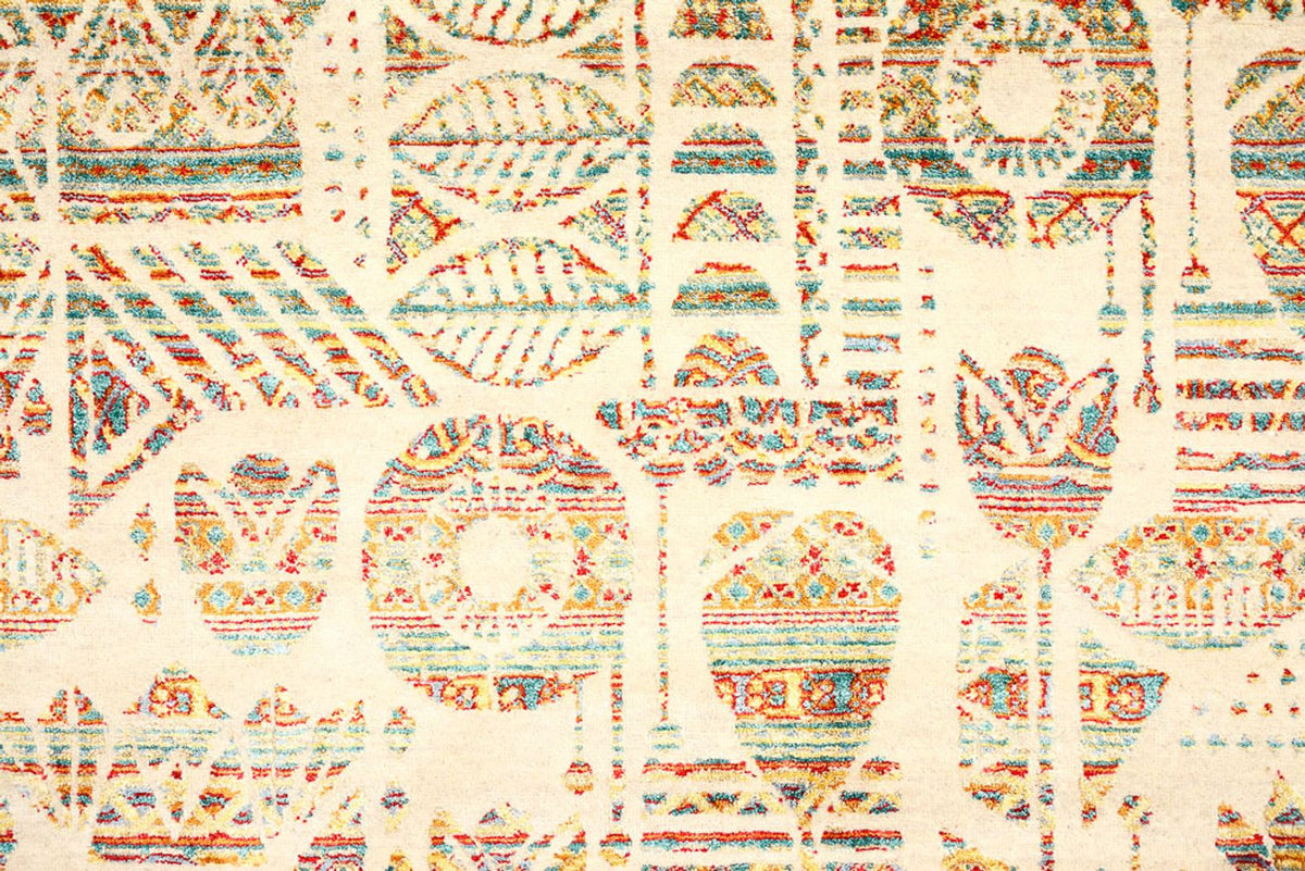 Designer tapijt - 366 x 271 cm - donker beige