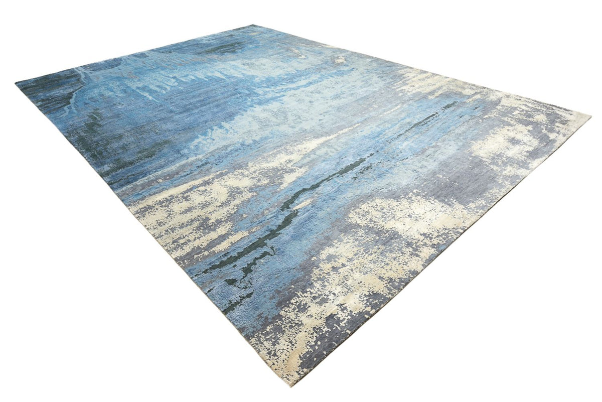 Designer tapijt - 430 x 306 cm - donkerblauw