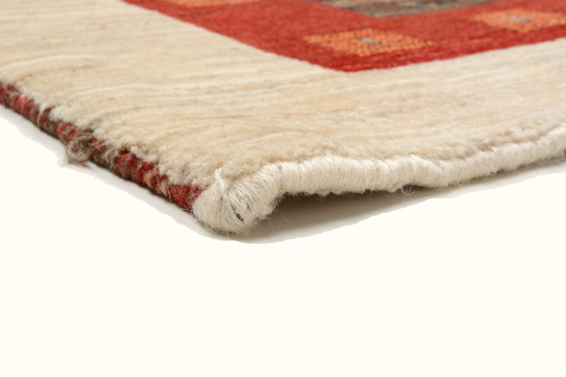 Gabbeh Tapijt - Loribaft Perzisch - 205 x 150 cm - bruin