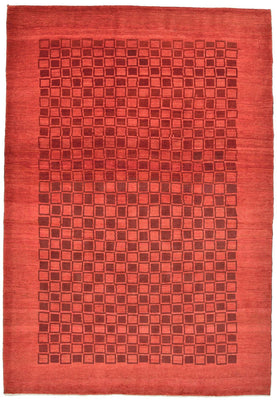 Gabbeh Tapijt - Loribaft Perzisch - 298 x 204 cm - rood