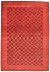 Gabbeh Tapijt - Loribaft Perzisch - 298 x 204 cm - rood