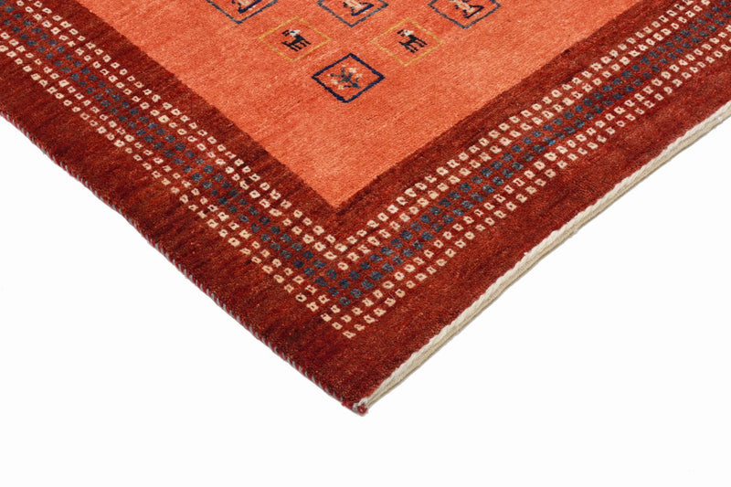 Gabbeh Tapijt - Loribaft Perzisch - 149 x 103 cm - rood