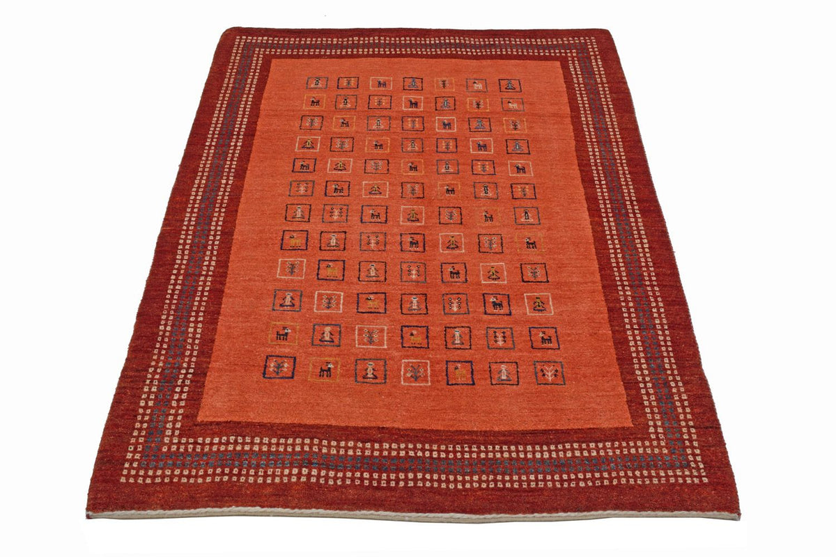 Gabbeh Tapijt - Loribaft Perzisch - 149 x 103 cm - rood