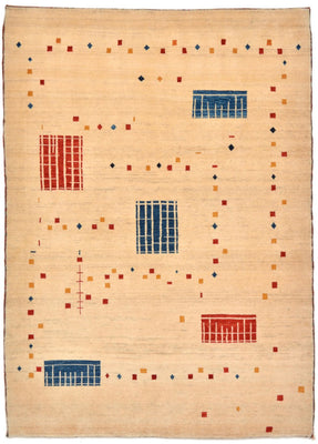 Gabbeh Tapijt - Loribaft Perzisch - 157 x 111 cm - veelkleurig