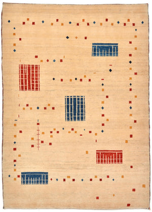 Gabbeh Tapijt - Loribaft Perzisch - 157 x 111 cm - veelkleurig