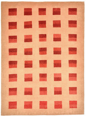 Gabbeh Tapijt - Loribaft Perzisch - 211 x 151 cm - rood