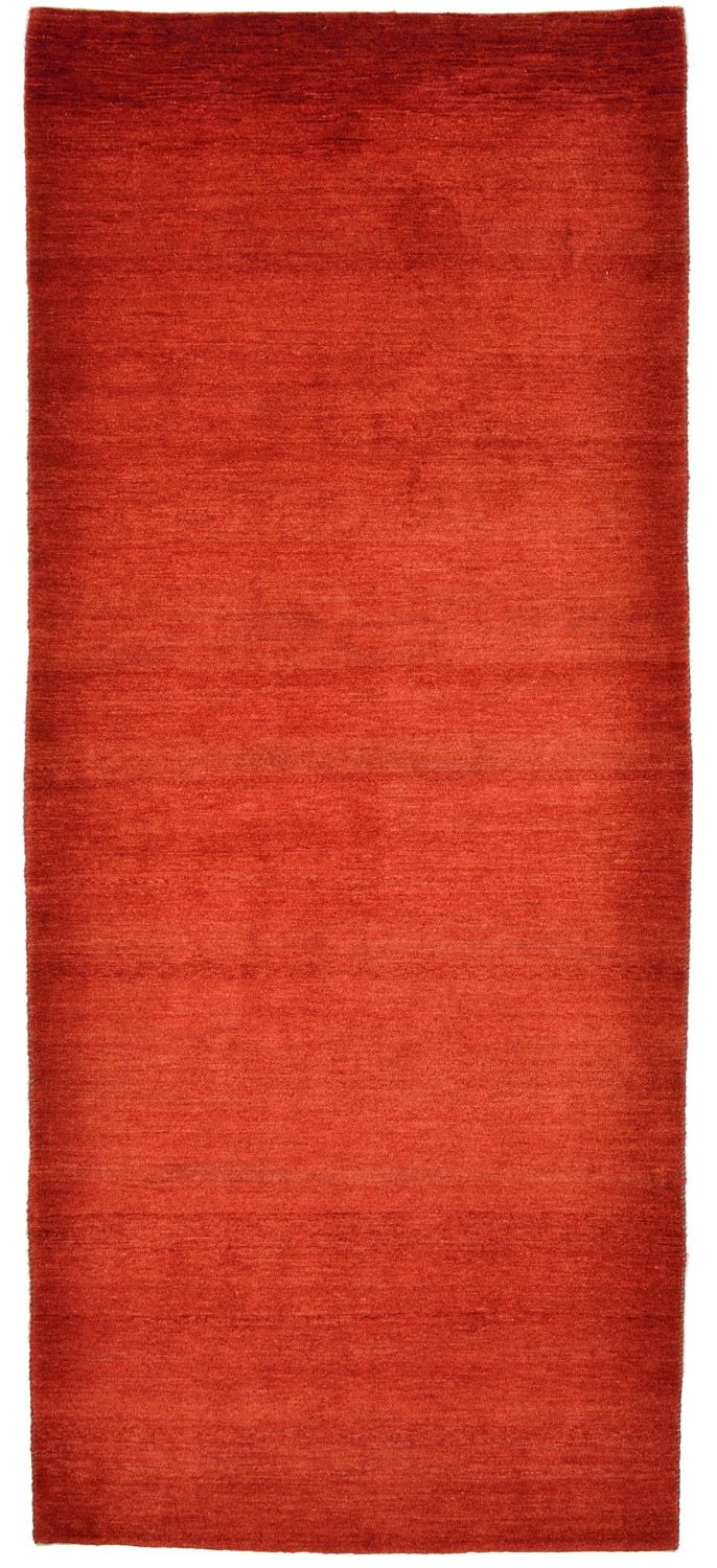 Loper Gabbeh Tapijt - Loribaft Perzisch - 208 x 86 cm - rood