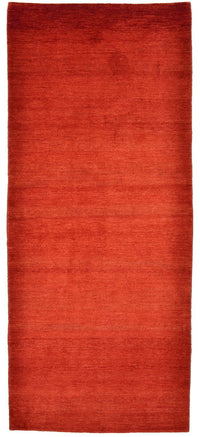 Loper Gabbeh Tapijt - Loribaft Perzisch - 208 x 86 cm - rood