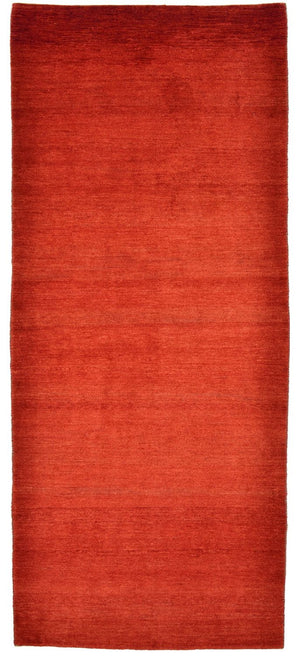 Loper Gabbeh Tapijt - Loribaft Perzisch - 208 x 86 cm - rood