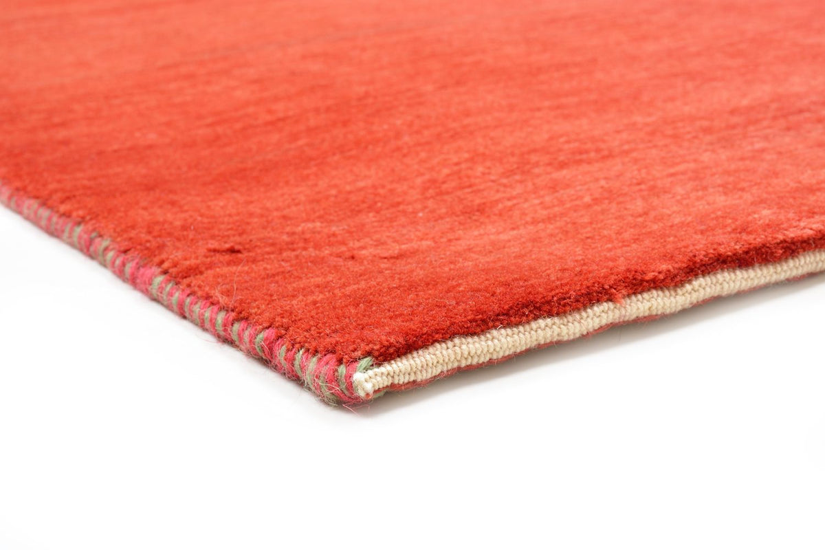 Loper Gabbeh Tapijt - Loribaft Perzisch - 208 x 86 cm - rood
