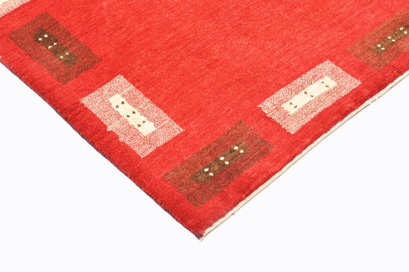 Gabbeh Tapijt - Loribaft Perzisch - 166 x 104 cm - rood