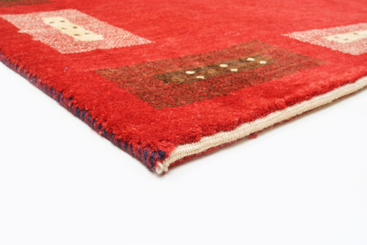 Gabbeh Tapijt - Loribaft Perzisch - 166 x 104 cm - rood